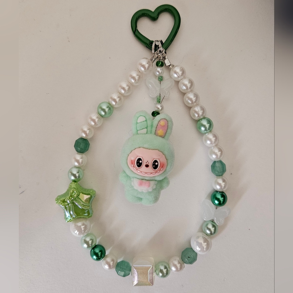 Labubu Keychain Purse Charm